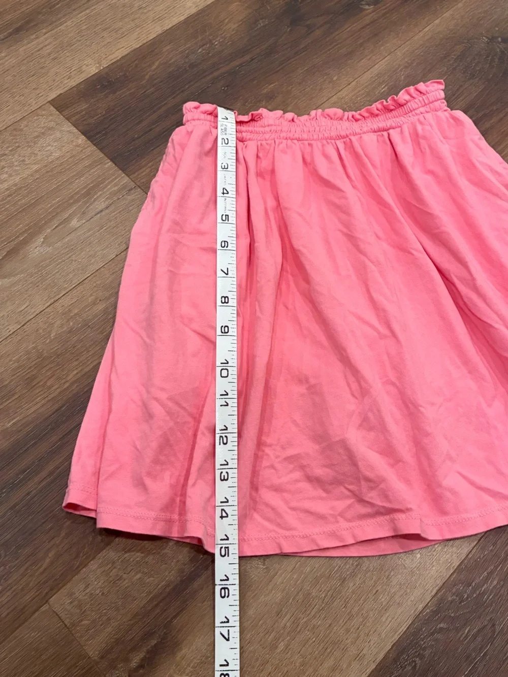 Lands’ End Pink Athletic Skort Bottoms Sports Tennis Summer Cotton 10/12 Girl